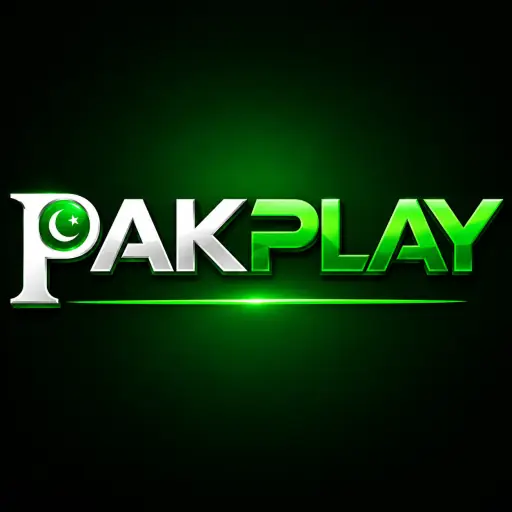 PakPlay logo: silver PAK with a green crescent and star in the P, and glowing green PLAY lettering on a dark green background
